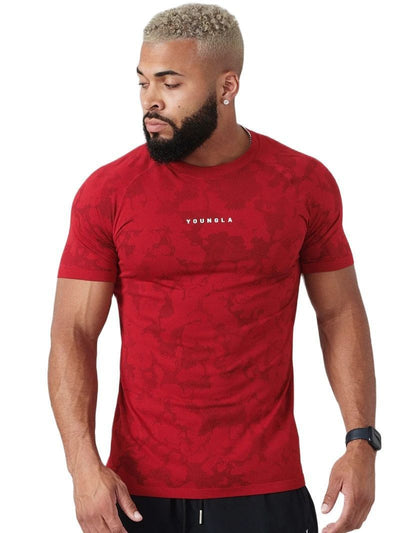 Playera Deportiva Camuflaje para Hombre - Rendimiento y Estilo - Image 3