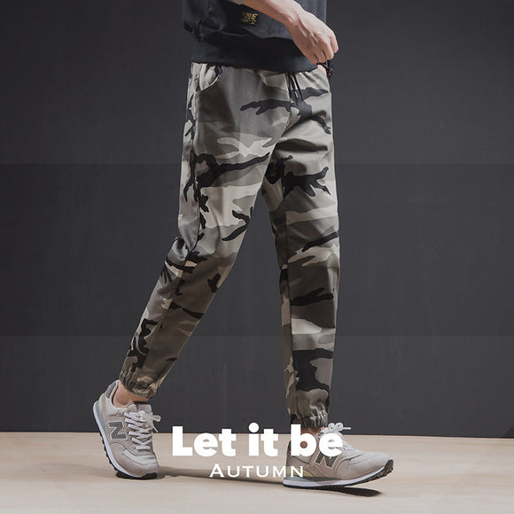 Pantalones Deportivos con Ajuste en Tobillo