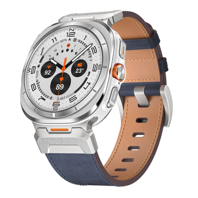 Reloj Inteligente 7Ultra con Correa de Cuero Patrón Crazy Horse - Image 8