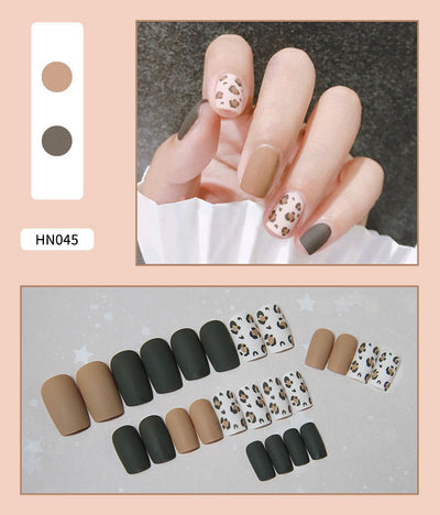 Uñas Postizas Decoradas Adhesivas - Diseño Profesional Listo para Usar - Image 60