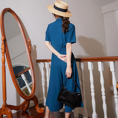 Jumpsuit Ajustado de Cintura Alta y Pantalón Capri para Mujer - Image 16