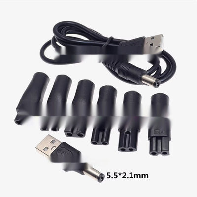 Adaptador Convertidor USB de Dos Puertos con Interfaz en Forma de Ocho y Purificador de Audio - Image 2