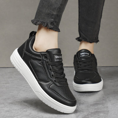 Zapatillas Blancas Para Parejas - Tenis Blancos Puros Para Hombre Primavera y Otoño - Image 13