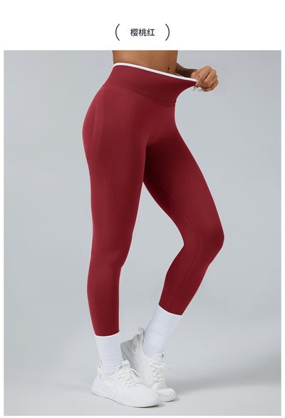 Pantalones Yoga Cintura Alta sin Costuras Secado Rápido - Image 20