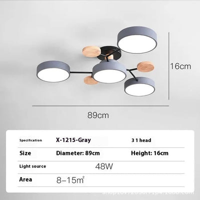 Lámpara de Techo Moderna Minimalista para Sala de Estar - Image 3