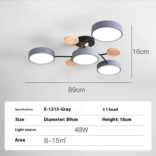 Lámpara de Techo Moderna Minimalista para Sala de Estar - Image 3