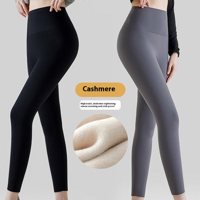 Leggins de Cintura Alta en Cashmere - Pantalones Térmicos de Invierno para Mujer - Image 3
