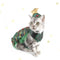 Disfraz Navideño para Gatos - Capa de Árbol con Gorro de Estrella