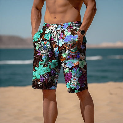Pantalones Cortos Deportivos para Hombre con Estampado 3D Smiley - Image 9