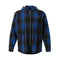 Camisa a Cuadros con Capucha Efecto Desgastado para Hombre