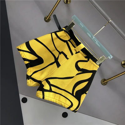 Shorts Talle Alto Slim con Diseño Asimétrico - Image 23