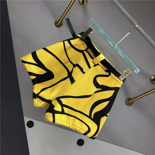 Shorts Talle Alto Slim con Diseño Asimétrico - Image 23