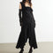 Vestido Vintage Cuello Swing Satén Oscuro