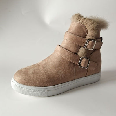 Botas Cortas Planas para Mujer - Estilo Casual y Versátil - Image 4