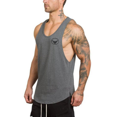 Chaleco Deportivo Hombre Estampado Algodón 100% Corte Holgado - Image 24
