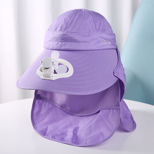 Sombrero para el Sol con Protección UV y Ventilador Integrado - Image 7