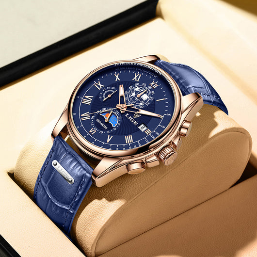 Reloj Cronógrafo Multifuncional Impermeable con Esfera Luminosa - Image 6