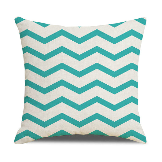 Funda de Almohada Lino Geometría Simple - Diseño Moderno para Sofá y Hogar - Image 51