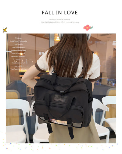 Mochila Tote Ligera Estilo Cute para Adolescentes y Estudiantes Universitarios - Image 11