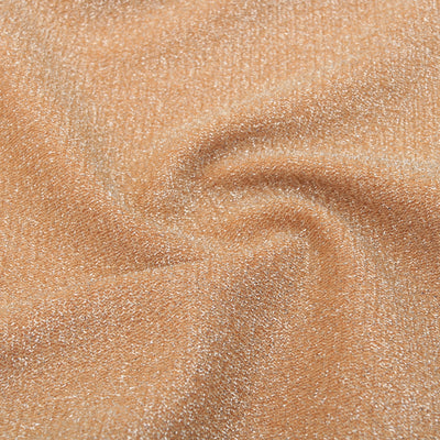 Bikini Cintura Alta de Seda Dorada para Mujer - Image 14