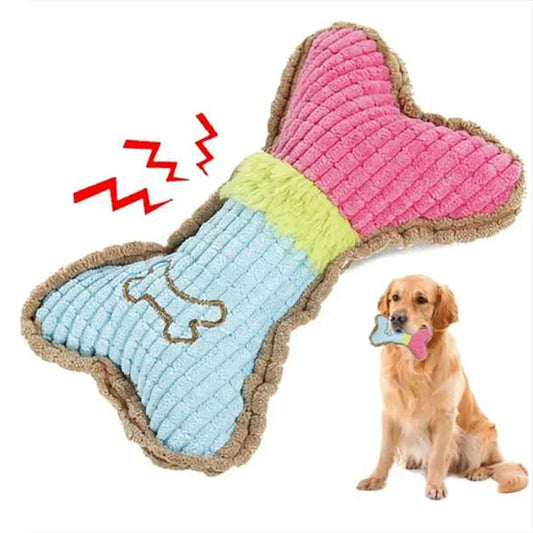 Juguetes Chirriantes para Perros - Peluche Masticable para Cachorros y Razas Pequeñas