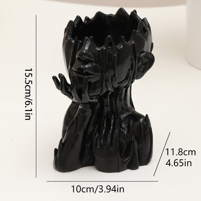 Maceta Decorativa Cabeza de Diosa en Resina - Diseño Medusa para Jardín - Image 10