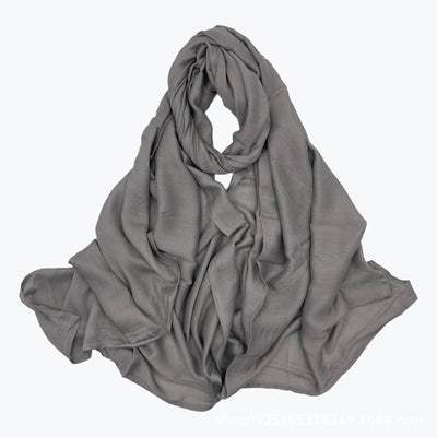 Pañuelo Modal Doble Costura - Bufanda Suave y Versátil - Image 24