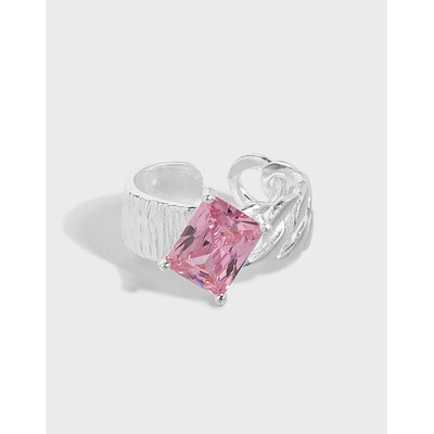 Anillo Temperamental Redstone Exagerado para Mujer - Image 2