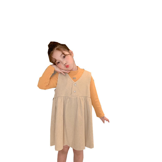 Vestido de Pana para Niñas - Diseño Fresco y Versátil - Image 5