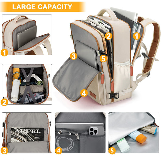 Mochila Oxford Casual Versátil para Hombre - Image 10