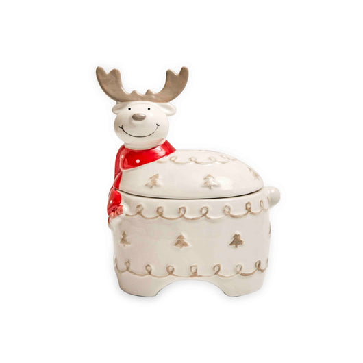 Recipiente Decorativo de Cerámica con Forma de Alce para Dulces - Image 12