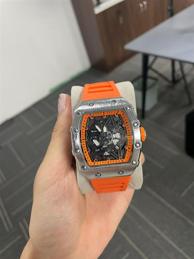 Reloj de Hombre Cilíndrico con Movimiento de Cuarzo Luminoso - Image 26