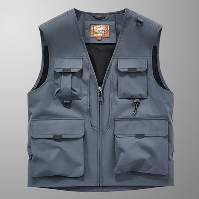 Chaleco de Pesca Multi-bolsillo para Hombre