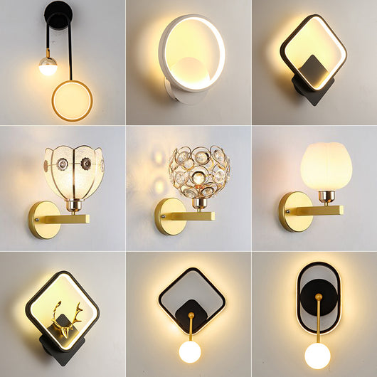 Lámpara de Pared LED Minimalista Moderna para Dormitorio - Image 12