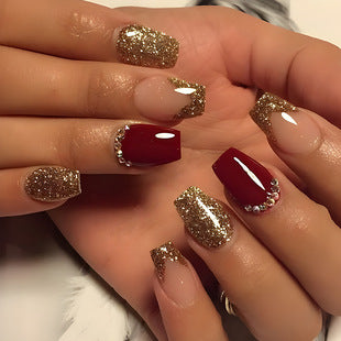 Uñas Postizas de Diamante Resistente - Diseño Europeo Premium - Image 71
