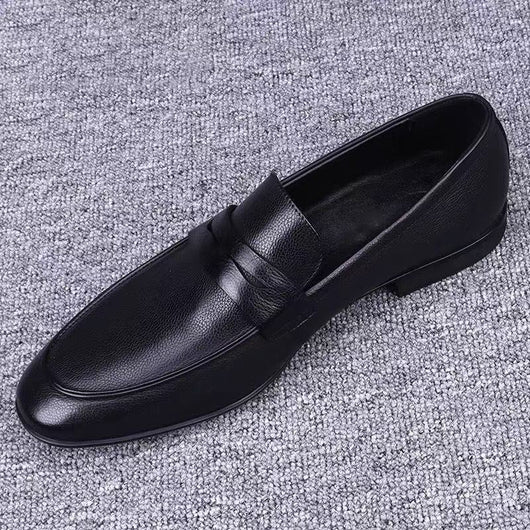 Zapatos Casuales de Cuero para Hombre con Suela Flexible y Transpirable - Image 4