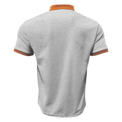 Camiseta Casual Hombre Estilo Medieval con Cuello Cordón - Image 39