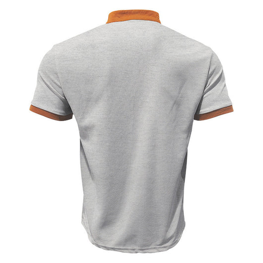 Camiseta Casual Hombre Estilo Medieval con Cuello Cordón - Image 39