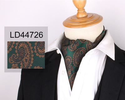 Pañuelo de Seda para Hombre con Estampado Floral - Image 28