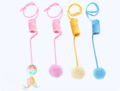 Juguete Interactivo para Gatos con Ventosa y Bola de Pelo - Image 24