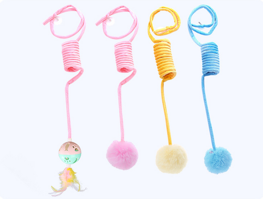 Juguete Interactivo para Gatos con Ventosa y Bola de Pelo - Image 24
