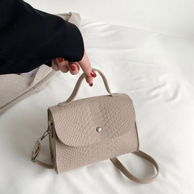 Bolso Bandolera Cuadrado Pequeño de Fieltro para Mujer - Image 5