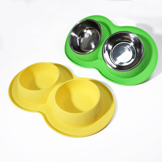 Tapete Comedero para Mascotas 2 en 1 Antideslizante Impermeable de Silicona - Image 3