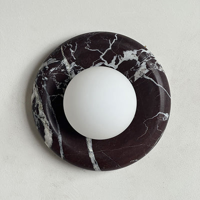 Lámpara de Pared Jade Natural Entrada Lujo Francés - Image 10