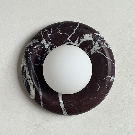 Lámpara de Pared Jade Natural Entrada Lujo Francés - Image 10