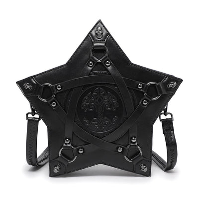 Mochila Crossbody Gótica Acolchada para Mujer - Image 3