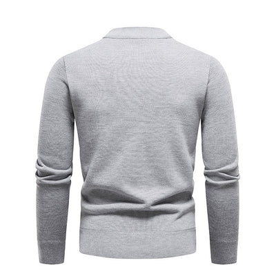 Suéter para Hombre con Forro Polar Grueso Cuello Redondo - Image 21
