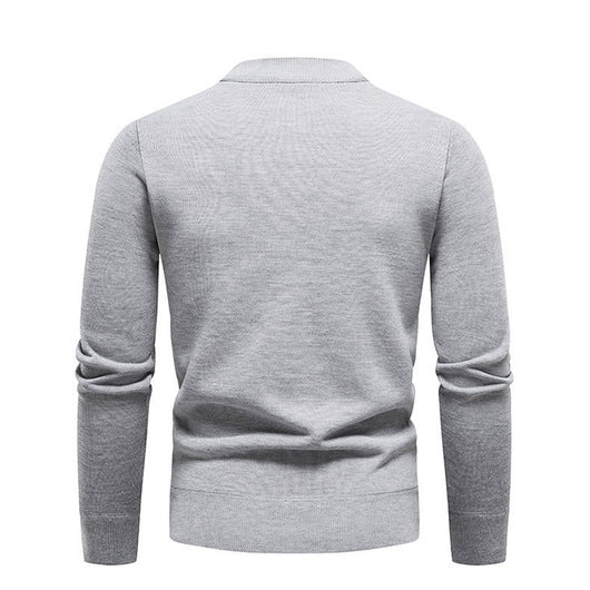 Suéter para Hombre con Forro Polar Grueso Cuello Redondo - Image 21