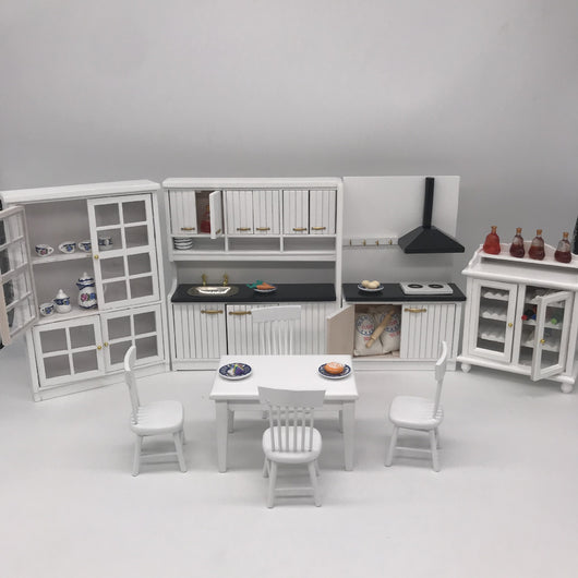 Cocina de Casita de Muñecas Miniatura 12 Piezas - Image 11