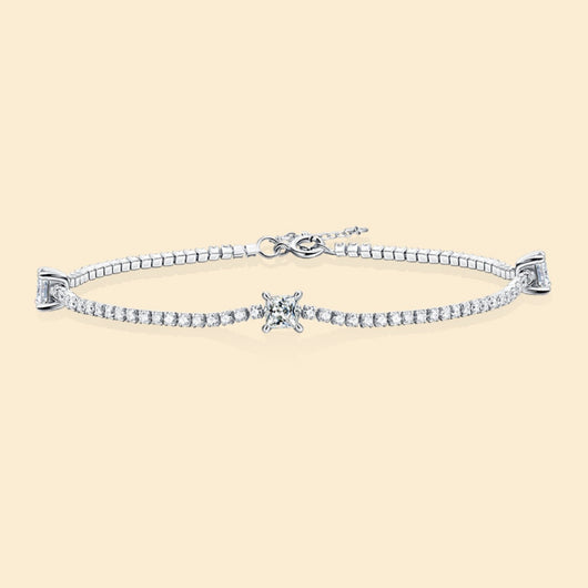 Pulsera Cuadrada de Moda para Mujer - Regalo Elegante de Alto Grado